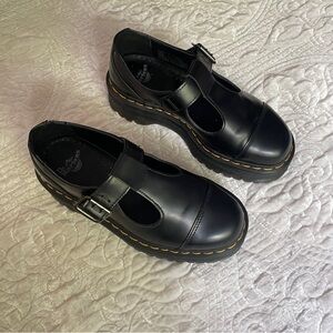 Dr. Martens Bethan smooth leather platform Mary Janes